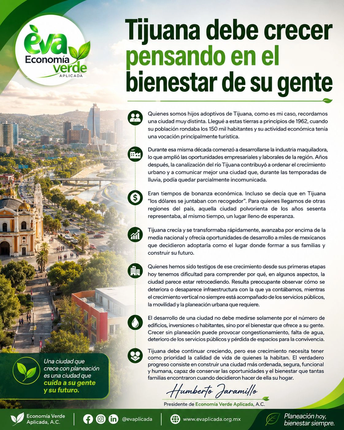 Tijuana debe crecer pensando en el bienestar de su gente 1
